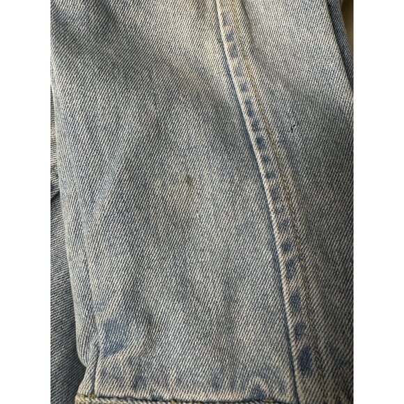 Vintage Y2K Steve Madden Utility Denim Jacket Women’s XL Military Button Front - Picture 4 of 15